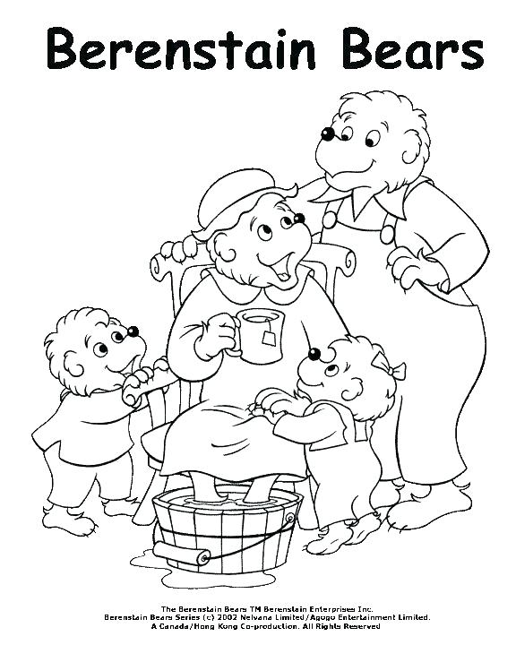 576x720 Bears Go To School Coloring Pages 9 Best Images On Free Coloring