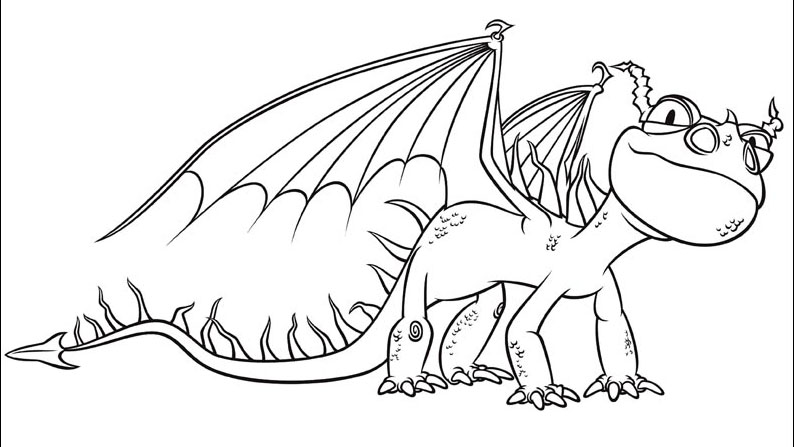794x447 How To Train Your Dragon Coloring Pages Dragons