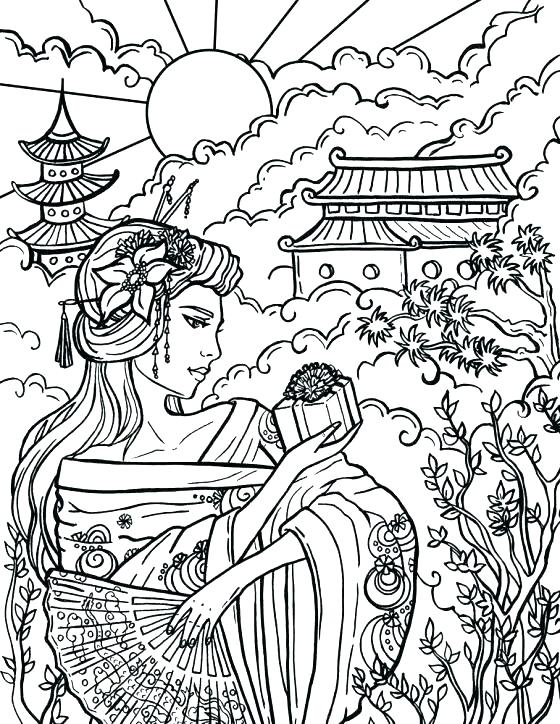 Chinese Zodiac Coloring Pages 560x724 Chinese Zodiac Coloring Pages