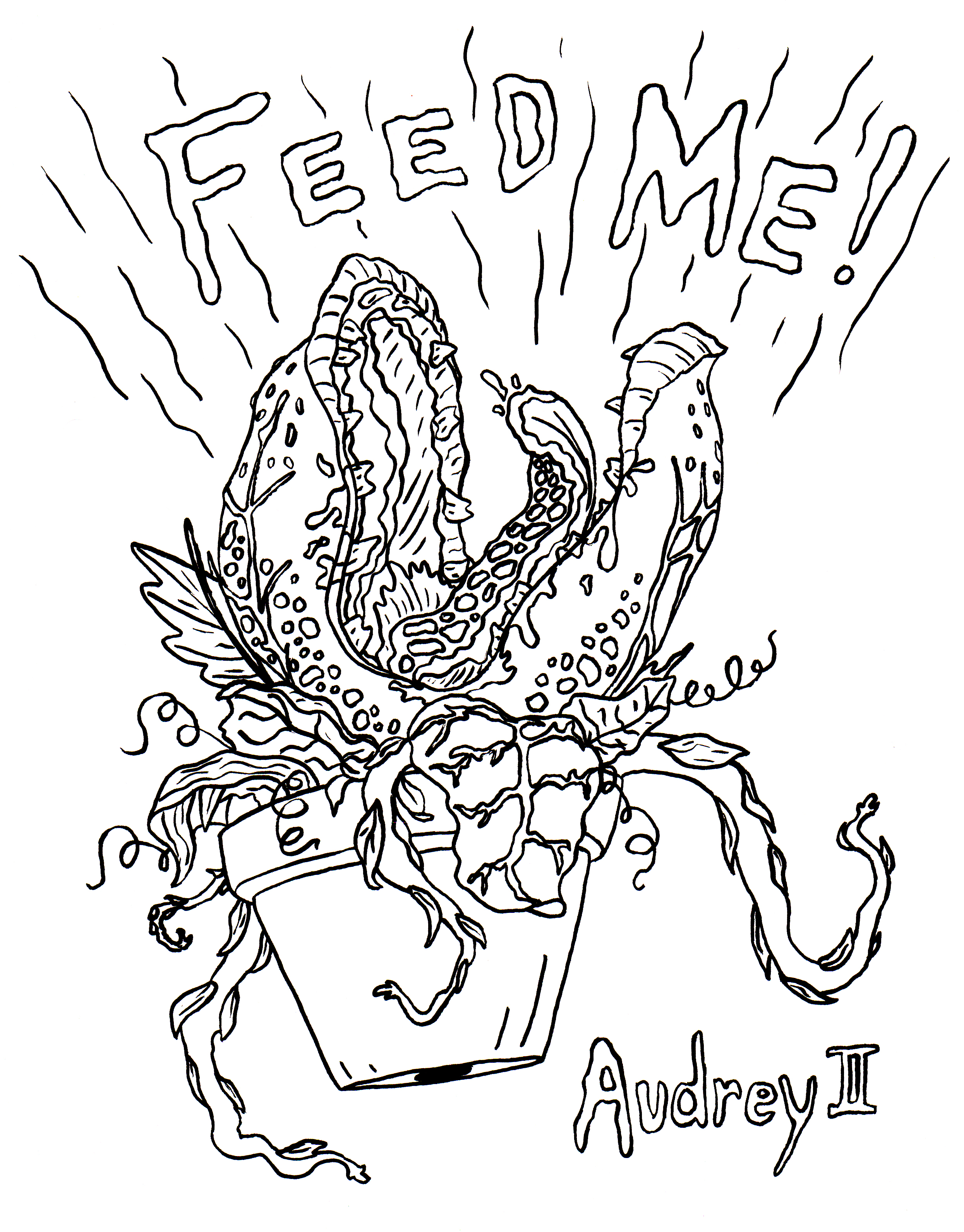 2490x3181 Horror Coloring Pages For Adults
