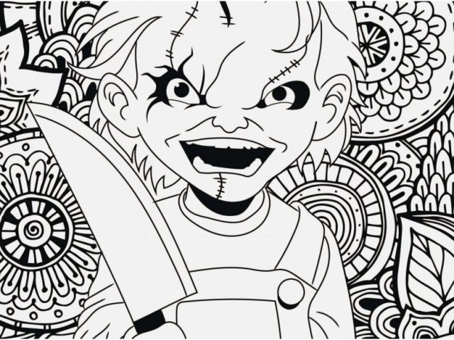 Horror Coloring Pages at GetColorings.com | Free printable colorings ...