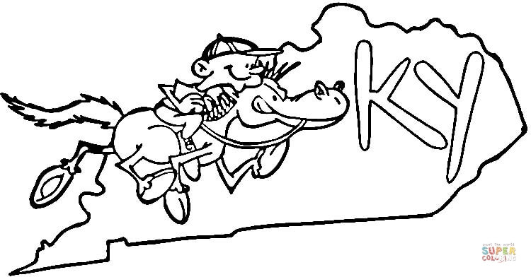 Jockey Silks Coloring Pages Kentucky Der Coloring Page Free 750x392 Jockey Silks Coloring Pages Kentucky Der Coloring Page Free