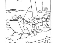 200x150 One Horse Open Sleigh Coloring Page Inspirational Fantastic