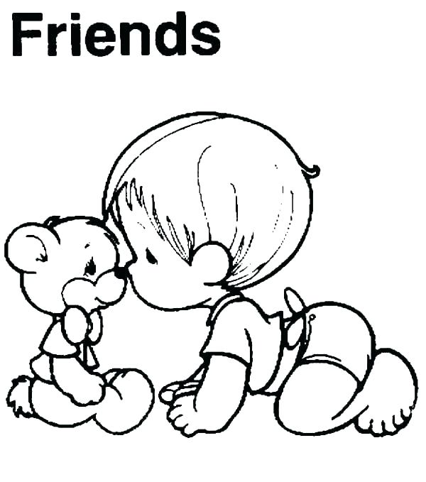 600x679 Friend Coloring Page Friends Coloring Pages Friends Horse Friend
