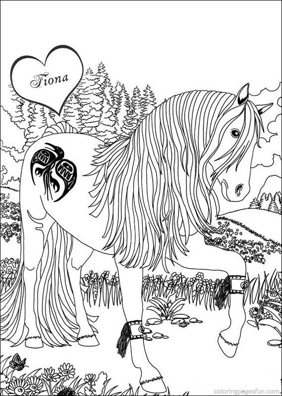 571x800 Prepossessing Bella Sara Coloring Pages Colouring Photos