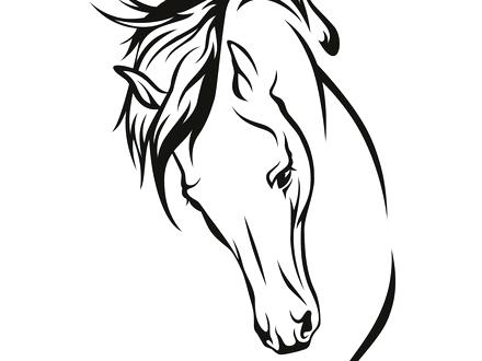 440x330 Draft Horse Coloring Pages Free Draft Horse Coloring Pages