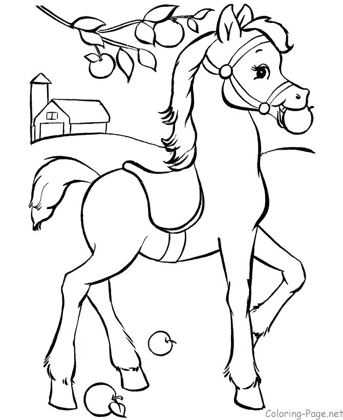 Horse Color Page Horse Color Page Carousel Horse Coloring Pages 670x820 Horse Color Page Horse Color Page Carousel Horse Coloring Pages