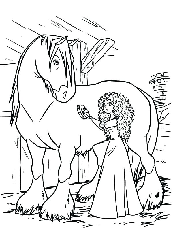 600x850 Horse Colouring Pages Barbie Horse Coloring Page Horse Coloring