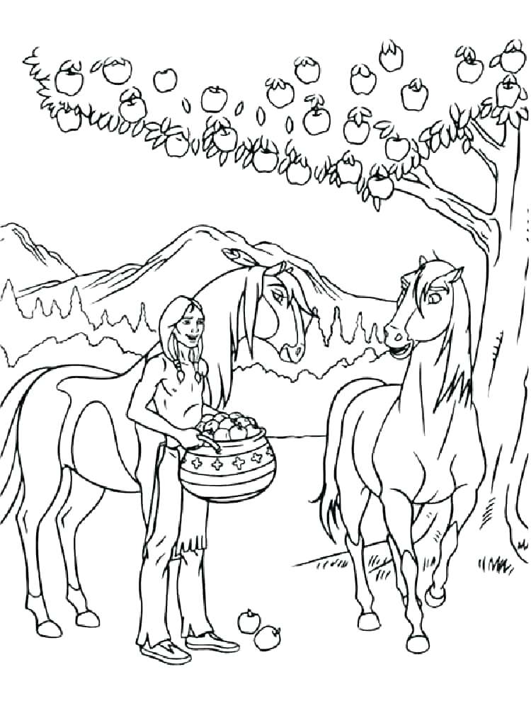 750x1000 Spirit The Horse Coloring Pages Spirit Coloring Pages Free