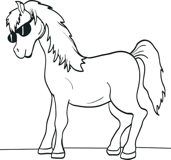 700x657 Horses Coloring Pages S Free Online Printable Horse Coloring Pages