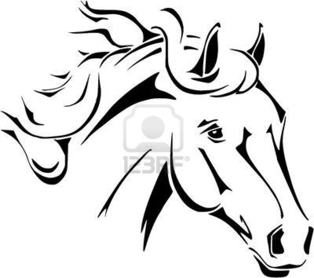 Horse head coloring pages to print Horse Head Vector In Tribal 1200x1062 Horse head coloring pages to print Horse Head Vector In Tribal
