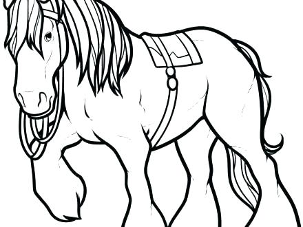 Coloring Pages Of A Horse Also Coloring Pages Of A Horse Simple 440x330 Coloring Pages Of A Horse Also Coloring Pages Of A Horse Simple
