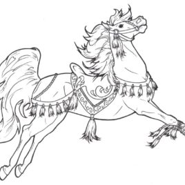 268x268 Horse Mandala Coloring Pages Archives