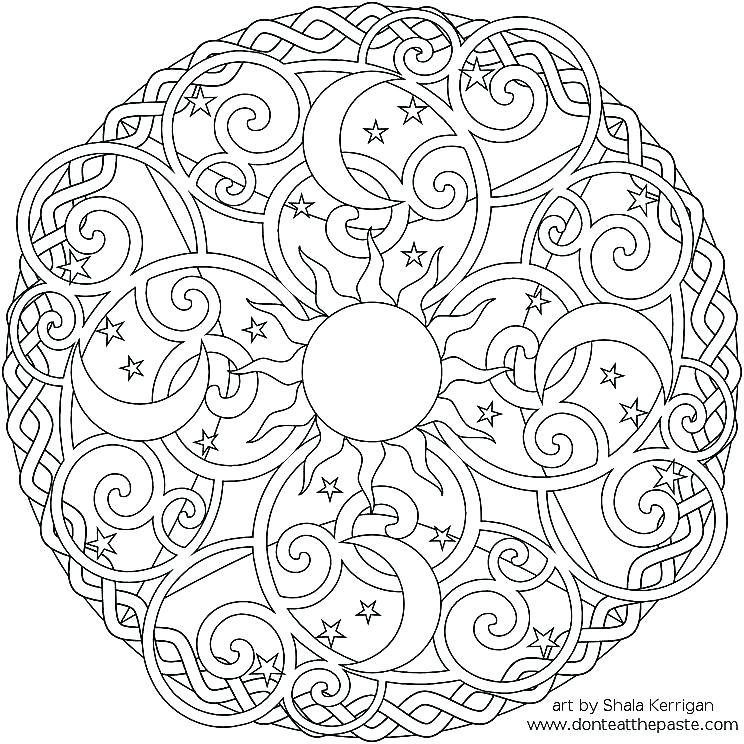 744x744 Mandala Coloring Pages Pdf Mandalas Coloring Pages Idea Animal