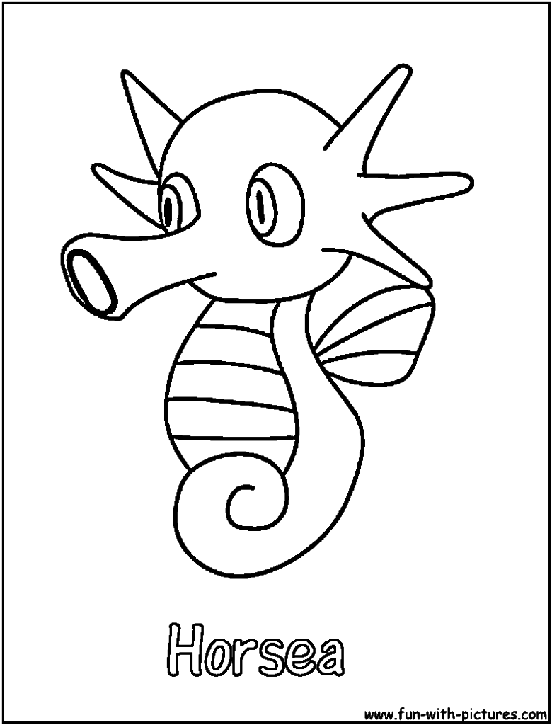 Horsea Coloring Pages at GetColorings.com | Free printable colorings ...