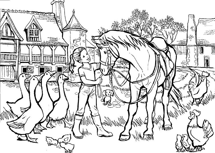 Horse Riding Free Coloring Pages On Art Coloring Pages 755x539 Horse Riding Free Coloring Pages On Art Coloring Pages
