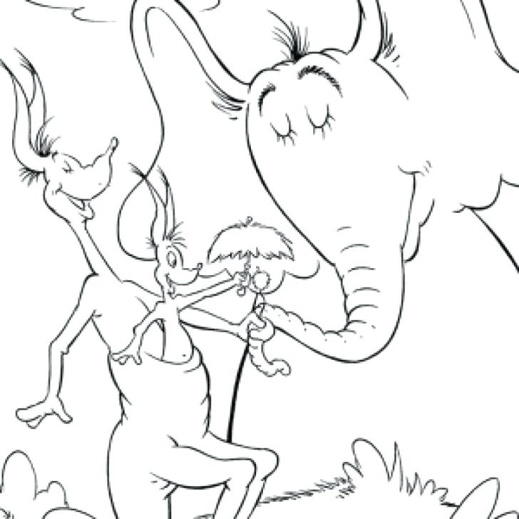 728x728 Horton Hears Who Elephant Coloring Pages Kids Coloring Hears