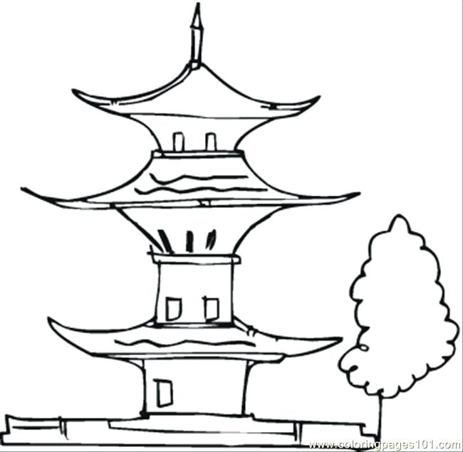 Free Buildings Coloring Pages Coloring Free Buildings Coloring 650x635 Free Buildings Coloring Pages Coloring Free Buildings Coloring