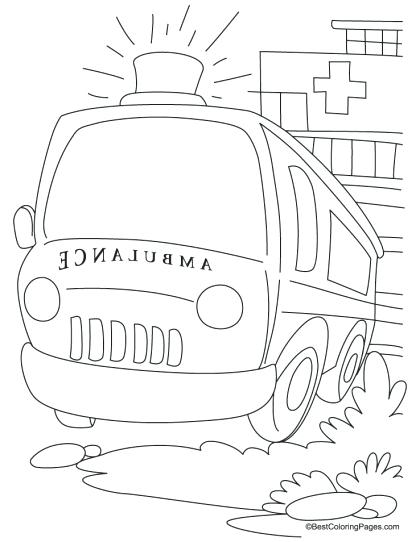 Hospital Coloring Pages Printables