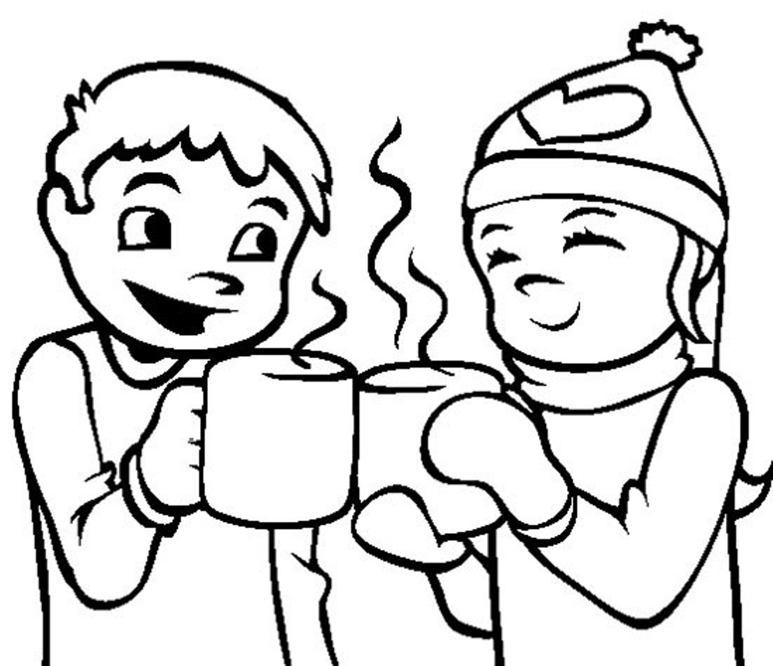 Coloring Pages Winter Hot Chocolate Of Mesmerizing Page 1555x1340 Coloring Pages Winter Hot Chocolate Of Mesmerizing Page
