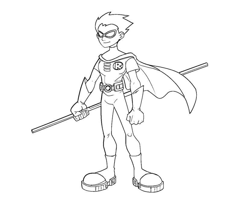 Robin Coloring Pages Awesome Teen Titans Go Coloring Pages 800x667 Robin Coloring Pages Awesome Teen Titans Go Coloring Pages