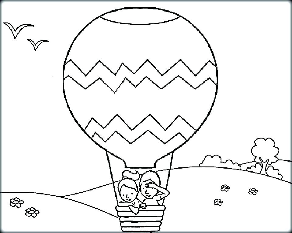 Balloon Coloring Pages Hot Air Balloon Printable Coloring Pages 960x767 Balloon Coloring Pages Hot Air Balloon Printable Coloring Pages