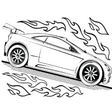 230x230 Top 25 Free Printable Hot Wheels Coloring Pages Online