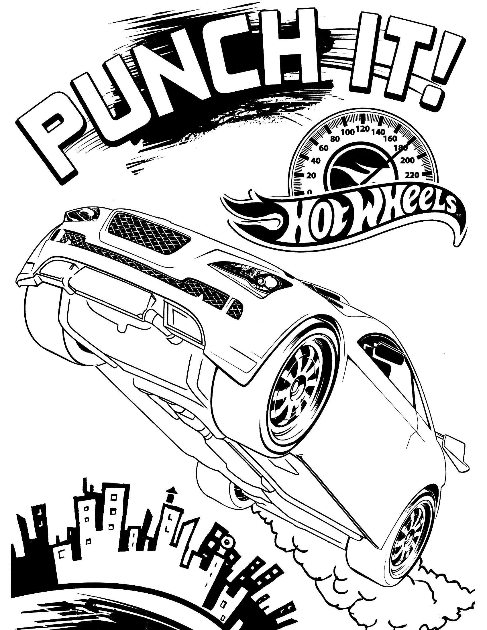 Cool Hot Wheels Coloring Pages Pdf Free Printable For Kids 1700x2200 Cool Hot Wheels Coloring Pages Pdf Free Printable For Kids
