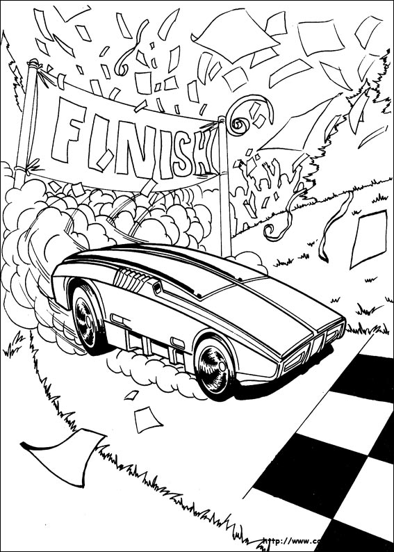 Hotwheels Coloring Pages 26359 567x794 Hotwheels Coloring Pages 26359