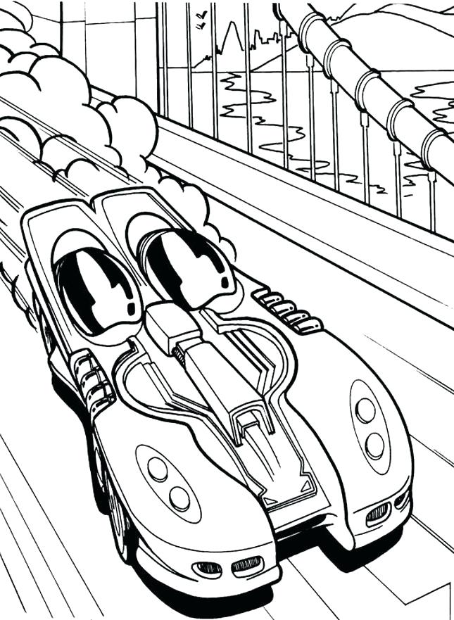 Hot Wheels Printable Coloring Pages at GetColorings.com | Free ...