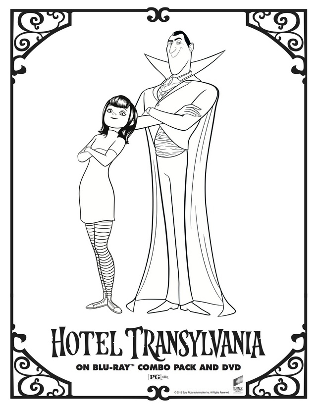 Hotel Transylvania Coloring Pages Hotel Transylvanias Dracula 640x828 Hotel Transylvania Coloring Pages Hotel Transylvanias Dracula