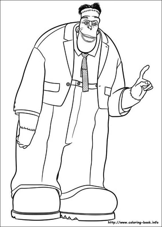 Transylvania Coloring Picture 567x794 Transylvania Coloring Picture