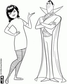 Hotel Transylvania Coloring Pages