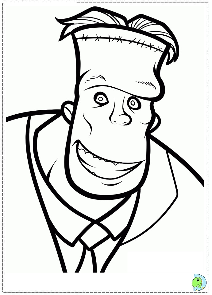 691x960 Hotel Transylvania Coloring Page