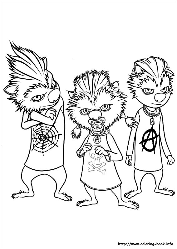 567x794 Transylvania Coloring Picture