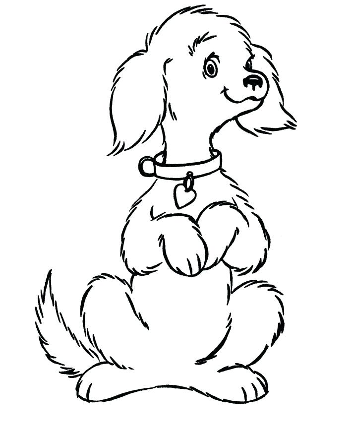 712x875 Free Dog Coloring Pages Cute Dogs Coloring Pages Free Hound Dog