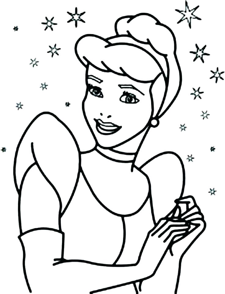 737x960 Coloring Pages Of Cinderella Coloring Games Cleaning The House