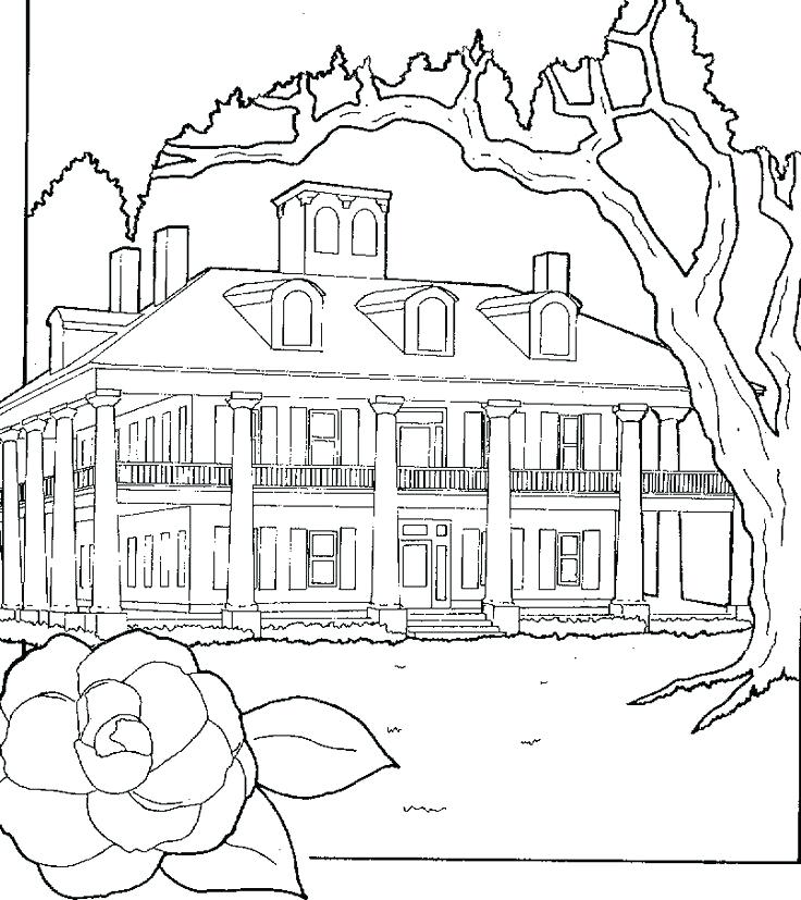 736x827 Coloring Pages House Coloring Pages For Girls House Colouring