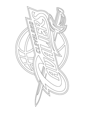 360x480 Houston Rockets Logo Coloring Page