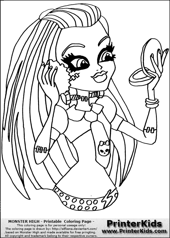 Makeup Coloring Pages 580x812 Makeup Coloring Pages