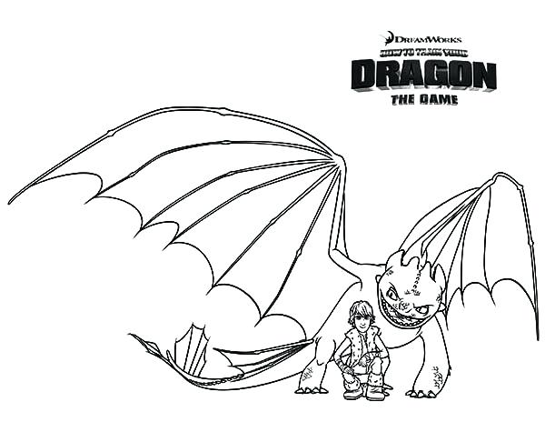 600x464 How To Train Your Dragon Toothless Coloring Pages How To Train How