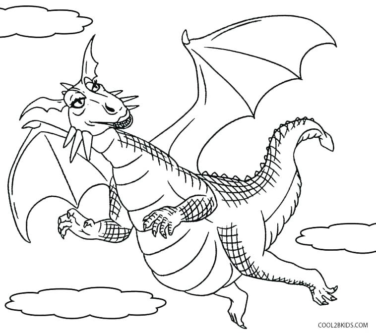 758x674 Free Dragon Coloring Pages Hard Dragon Coloring Pages Free Dragon