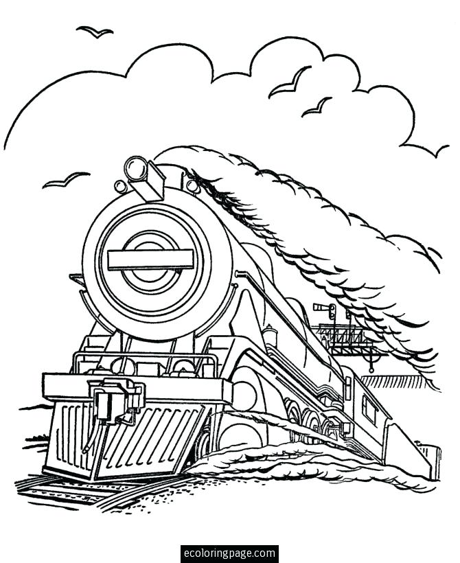 670x820 Train Coloring Pages Free Free Steam Train Coloring Pages To Print