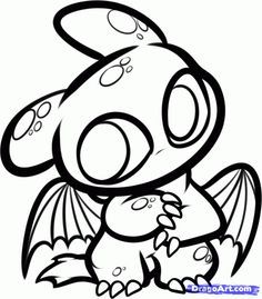 236x269 Cute Toothless Coloring Pages