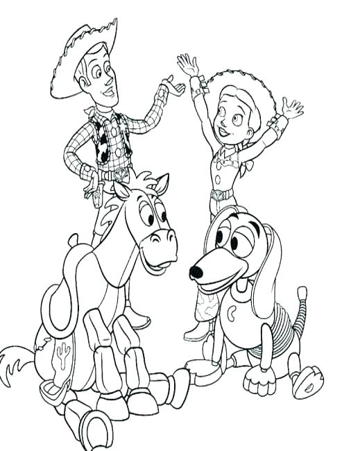 506x650 Toys Story Coloring Pages New Woody Toy Story Coloring Page Fee