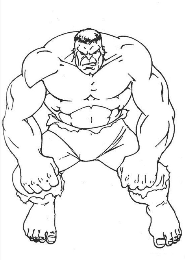 640x900 Hulk Cartoon Coloring Pages Download And Print For Free