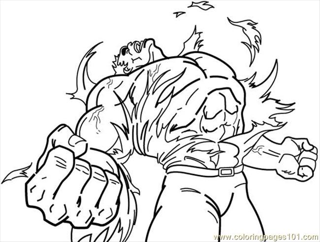 650x491 Hulk2 Coloring Page