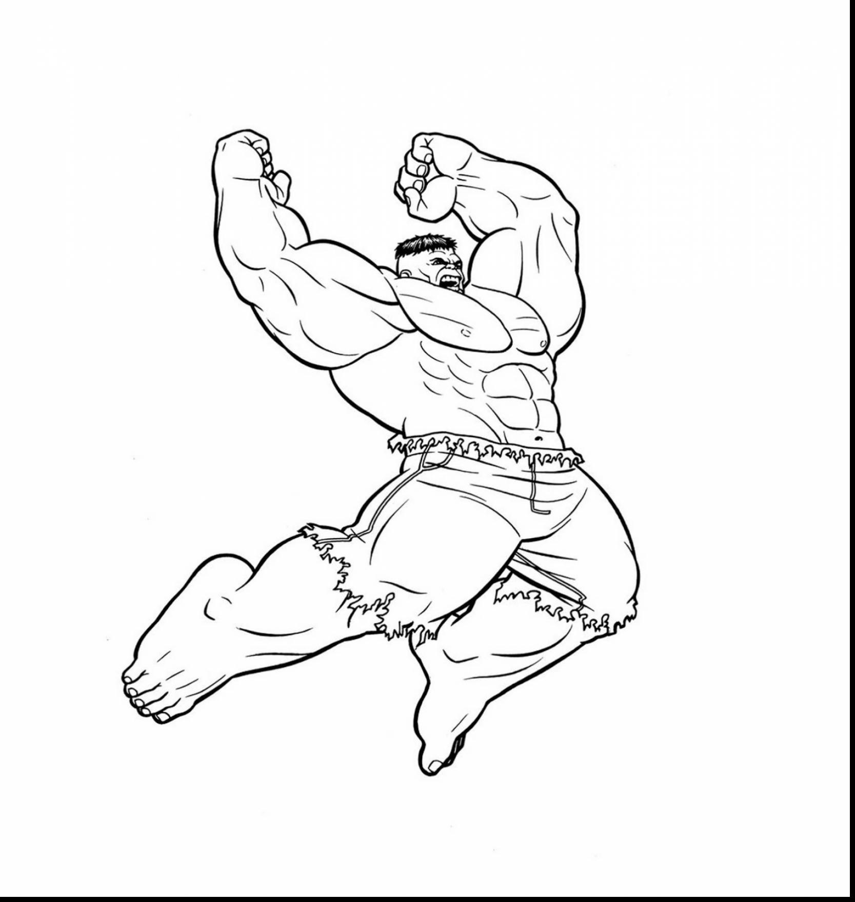 1667x1760 Marvel Superhero Incredible Hulk Smash Coloring Pages