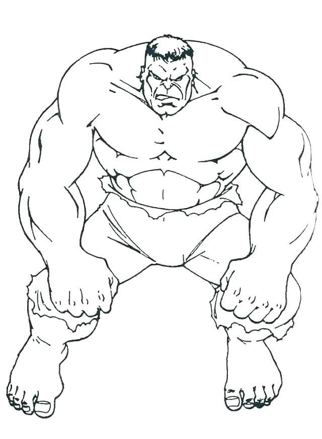 Hulk Printable Coloring Pages at GetColorings.com | Free printable ...