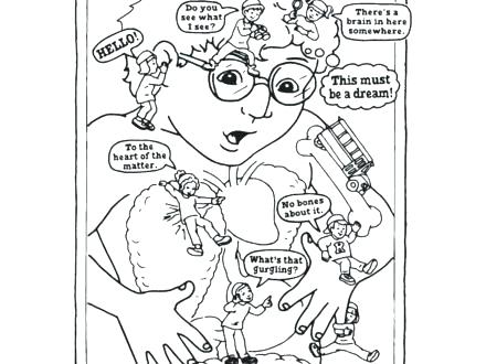 Human Body Coloring Pages Human Body Coloring Pages To Print 440x330 Human Body Coloring Pages Human Body Coloring Pages To Print